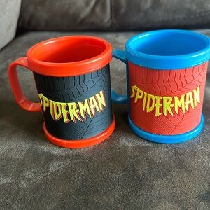 Spider man Marvel cups